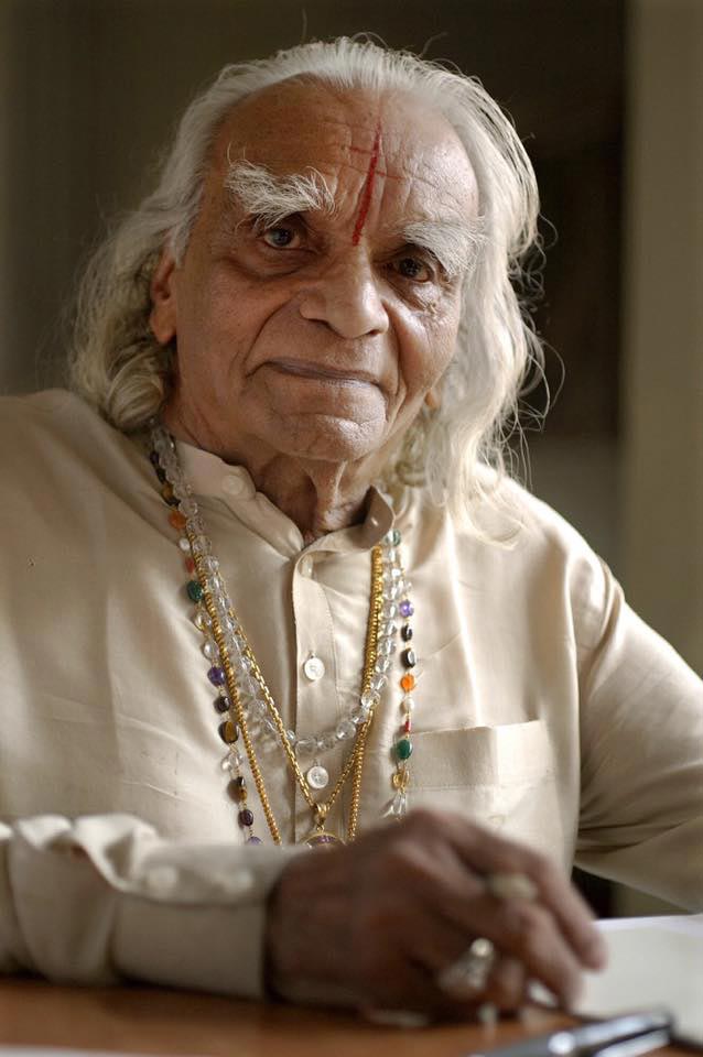 portrait of B.K.S Iyengar