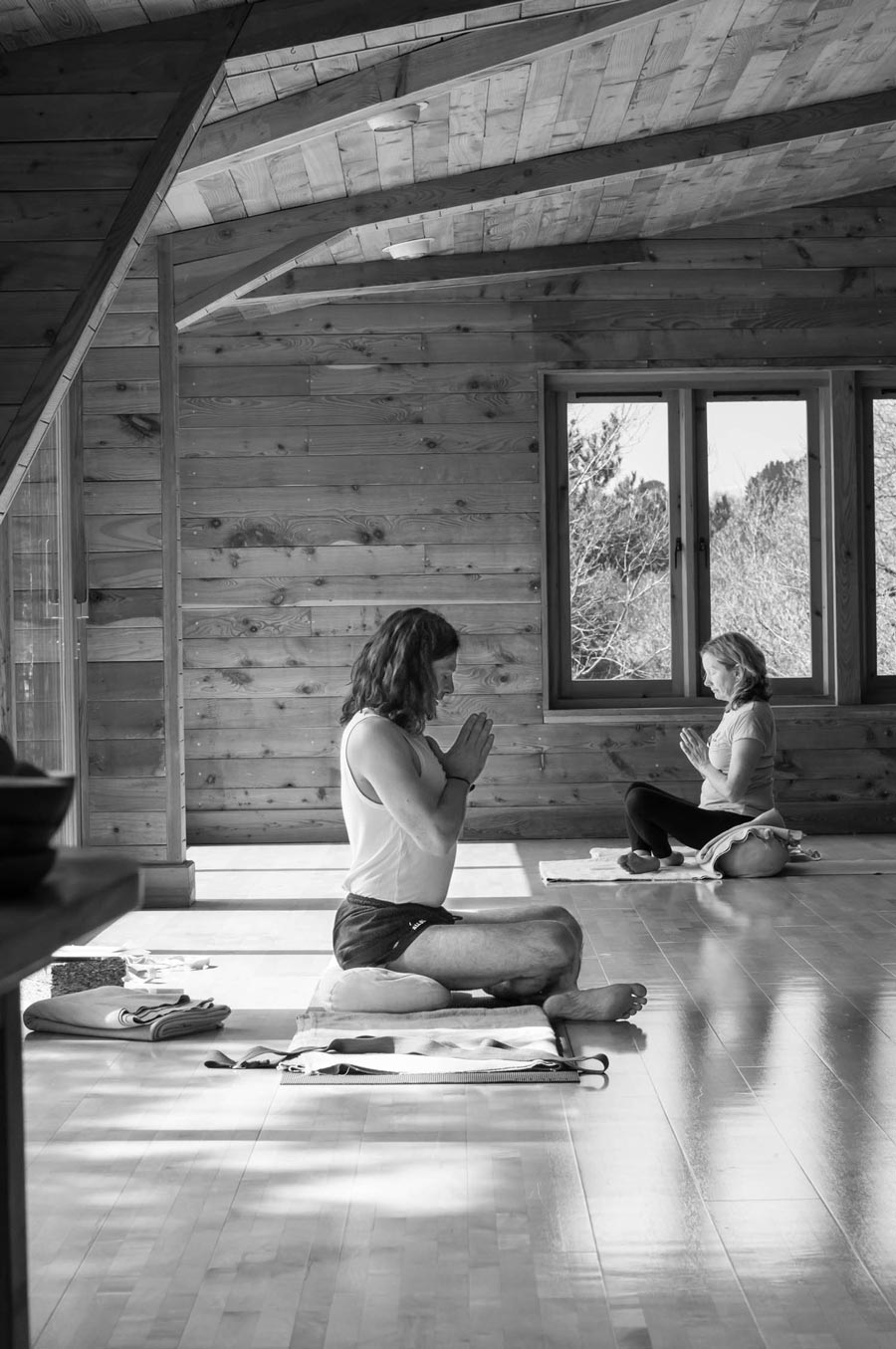 Gav Tilstone meditating 